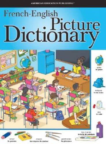 French-English Picture Dictionary (English and French Edition) – GOOD