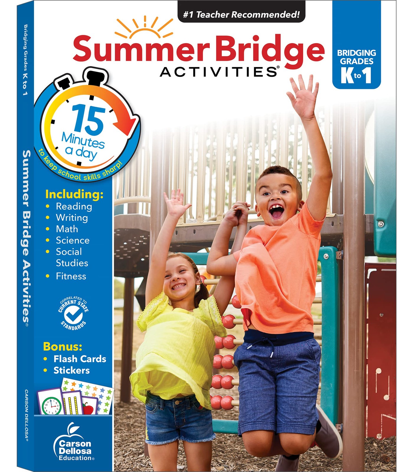 Summer Bridge Activities Kindergarten to 1st Grade Workbooks, Activity Book …