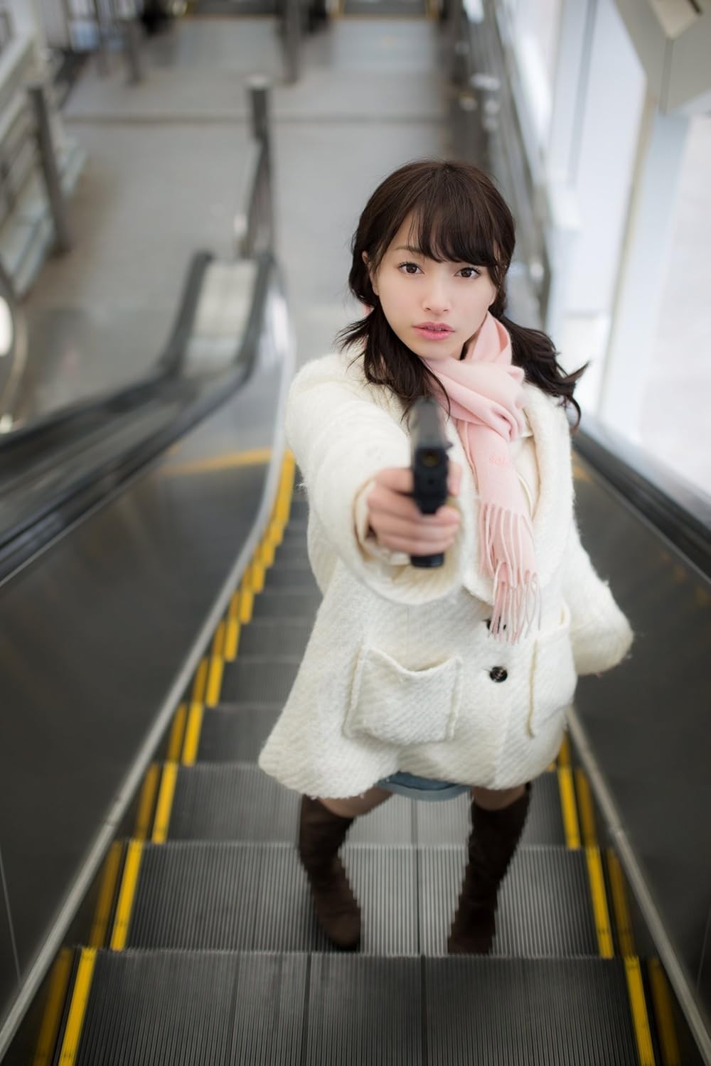 Photo Book TWINTAIL & MACHINE GUN Pigtails Uniform Cosplay Art 144×210mm 128p