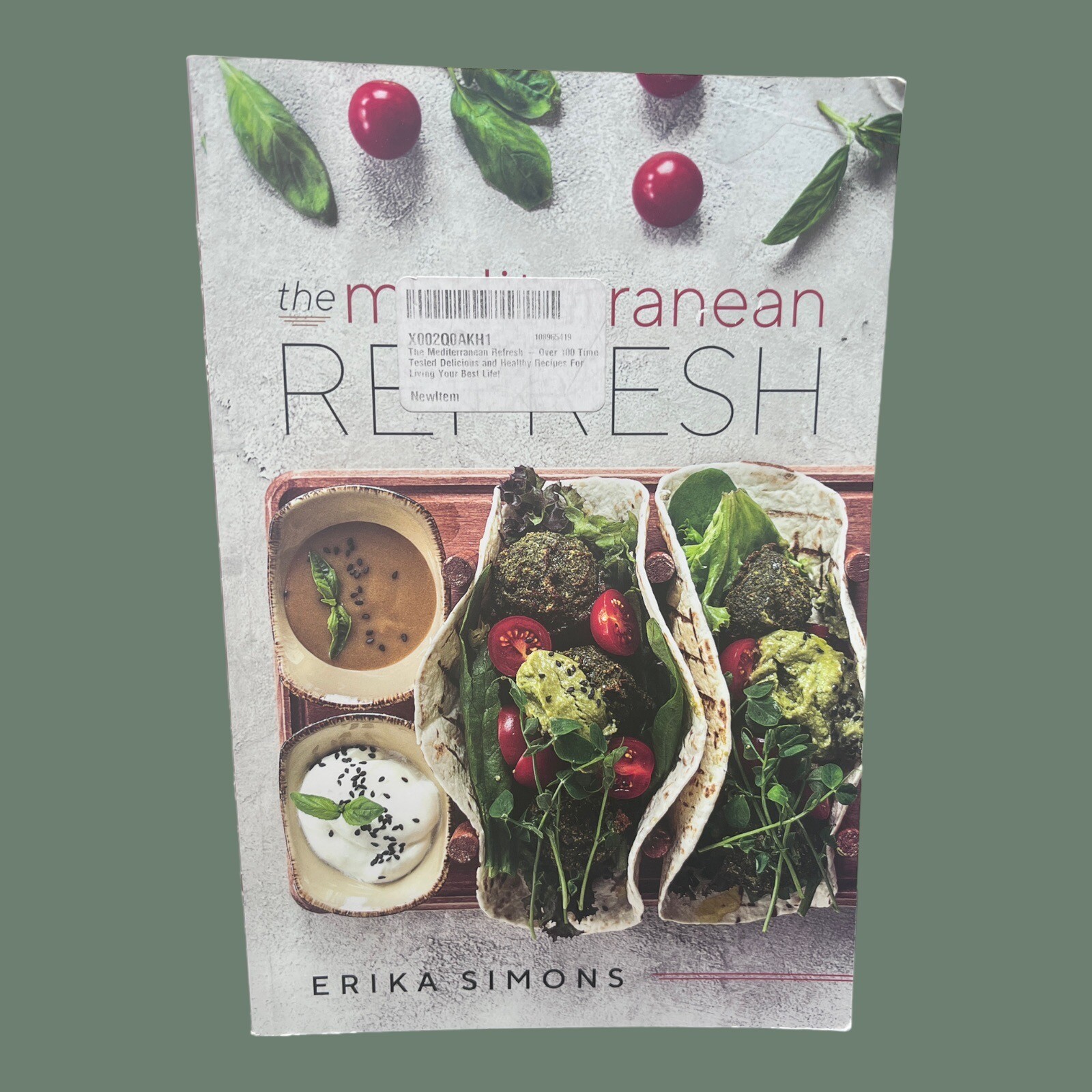 ✨The Mediterranean Refresh Erika Simons Trade Paperback 2021 3rd Edition