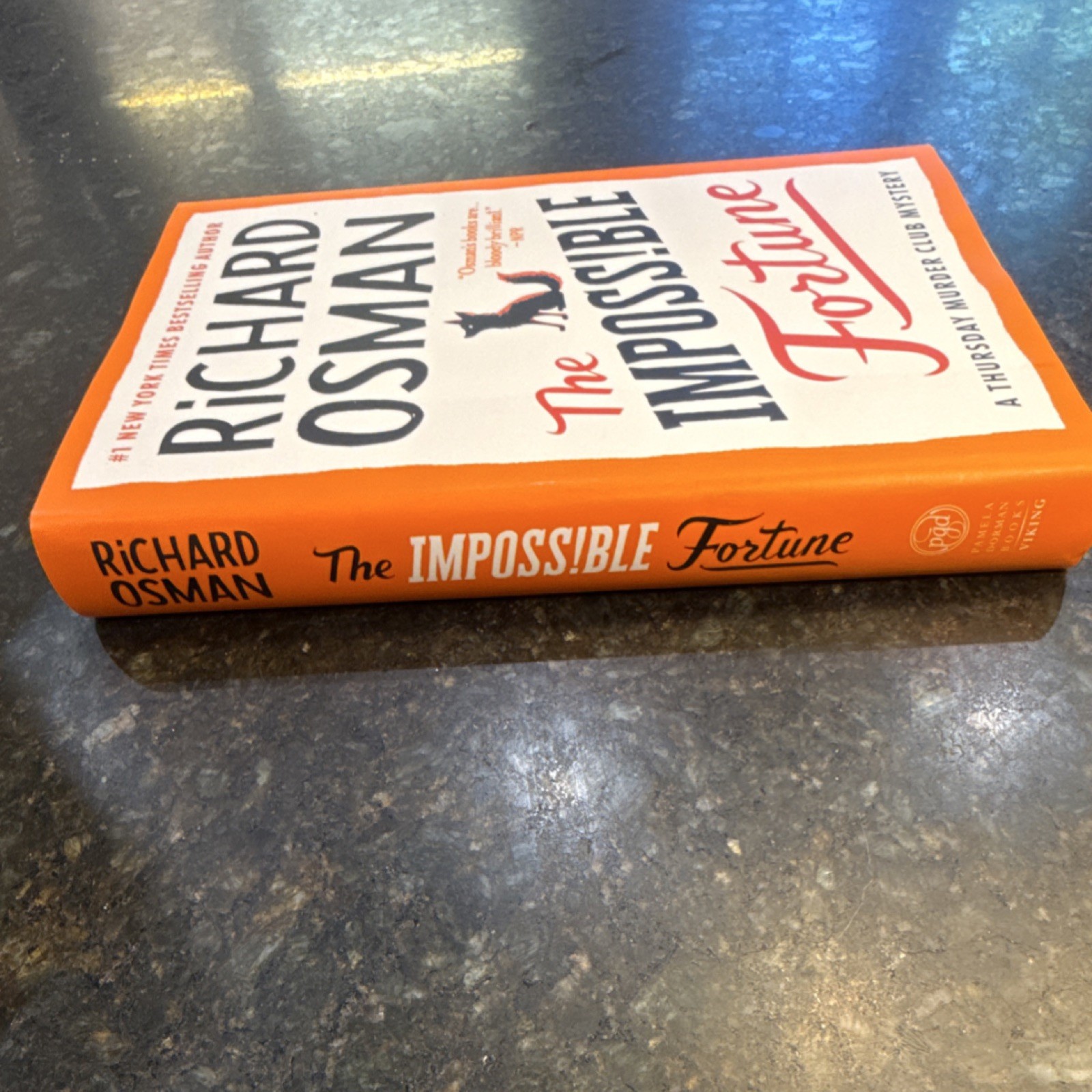 SIGNED First Edition/First Printing The Impossible Fortune Richard Osman