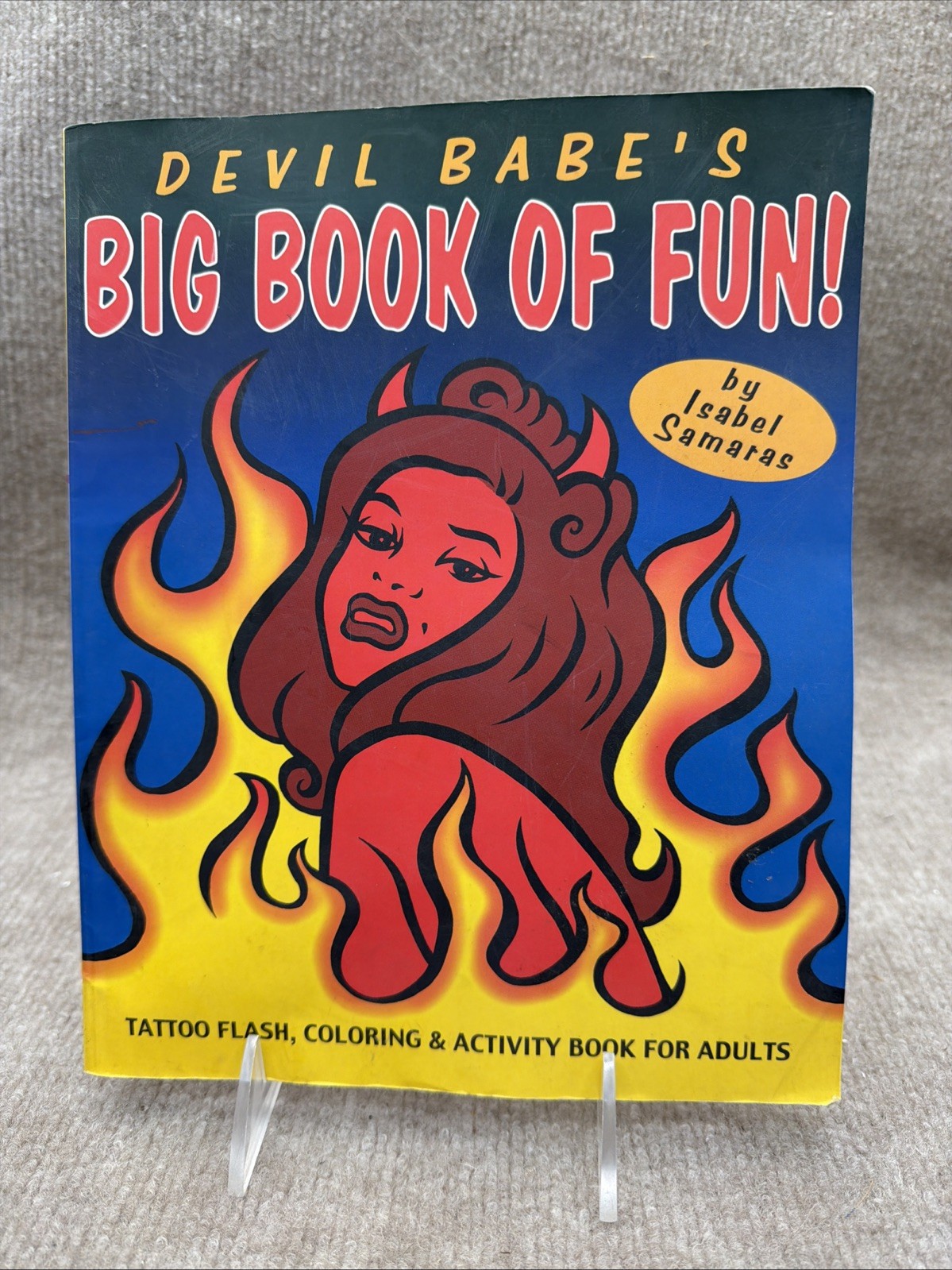 Devil Babe’s Big Book of Fun by Isabel Samaras (1997, Trade Paperback)