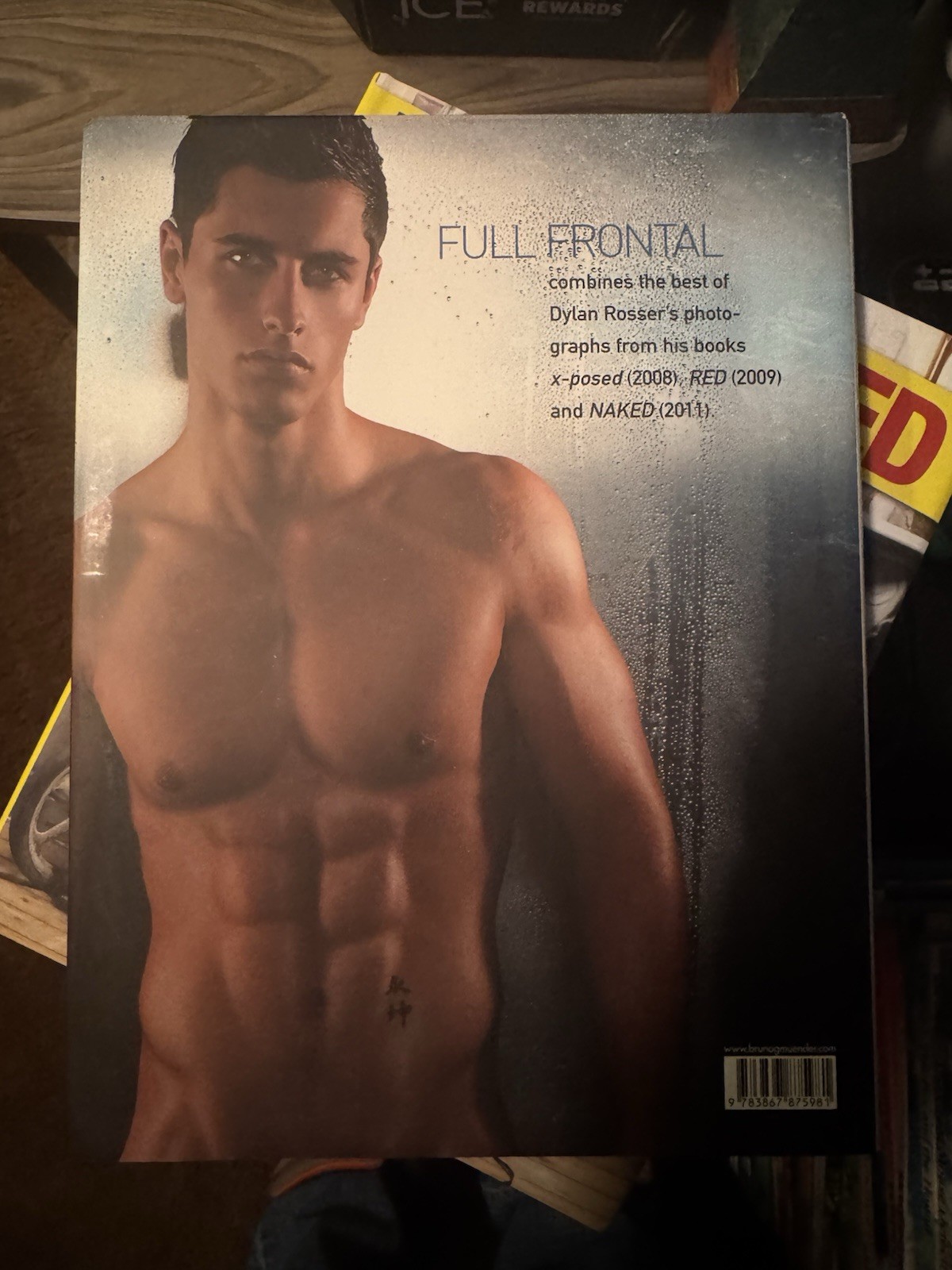 “Full Frontal” by Dylan Rosser Photo Book Male Erotic Photography