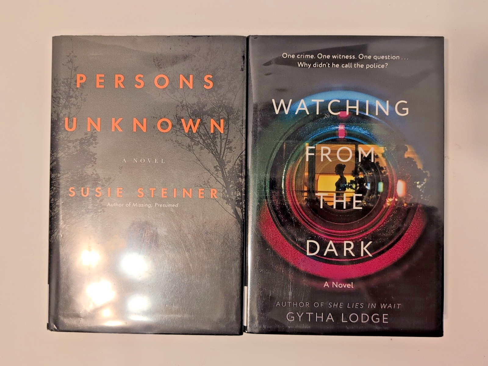 Lot of 10 Hardcover Psychological Thrillers Popular Fiction