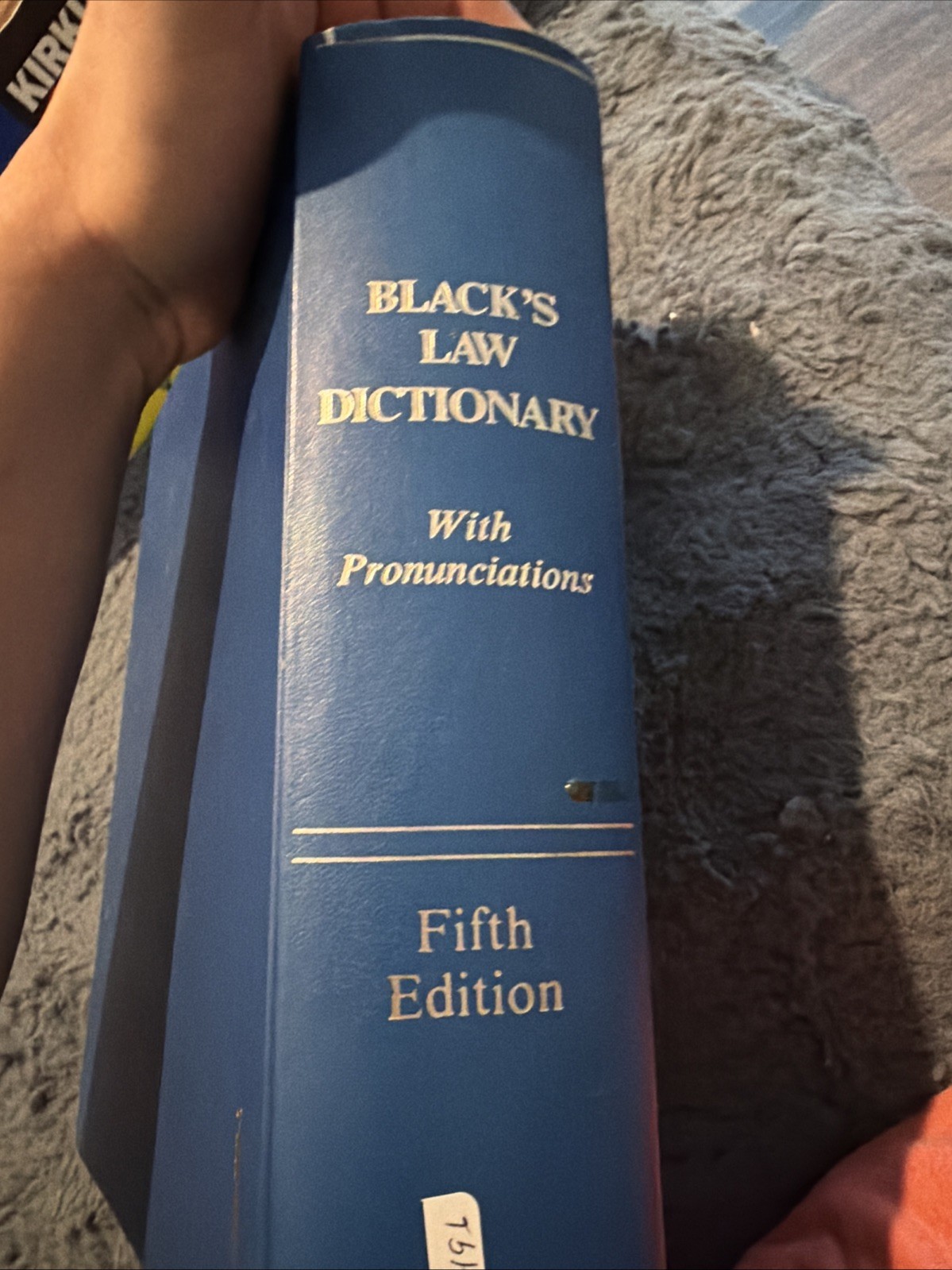Black’s Law Dictionary With Pronunciations Fifth Edition (West, 1979) HC C-496