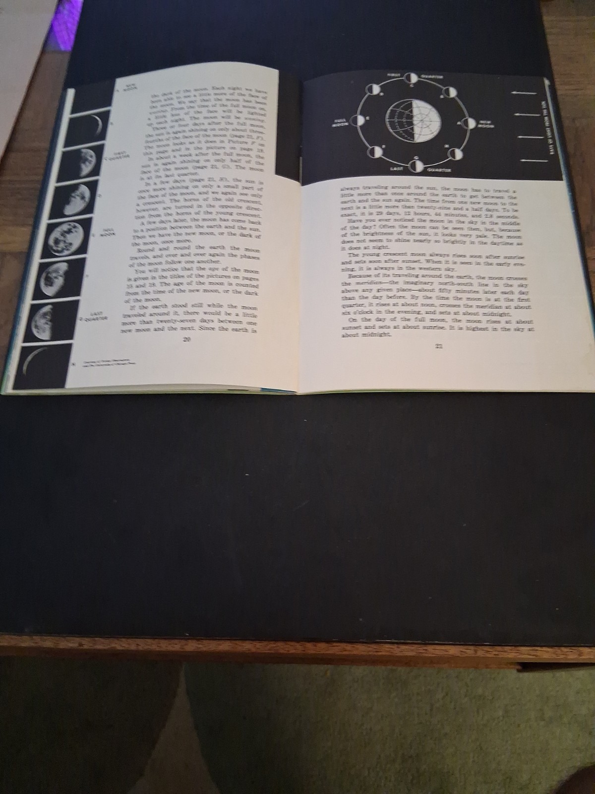 Earth’s Nearest Neighbor Moon Book 1966 Edition Bertha Parker Paperback V. G.