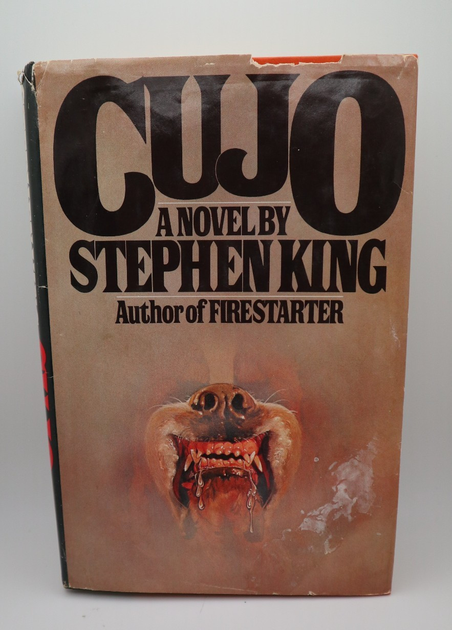 Cujo by Stephen King (1981, Hardcover) Book Club Edition BCE Viking
