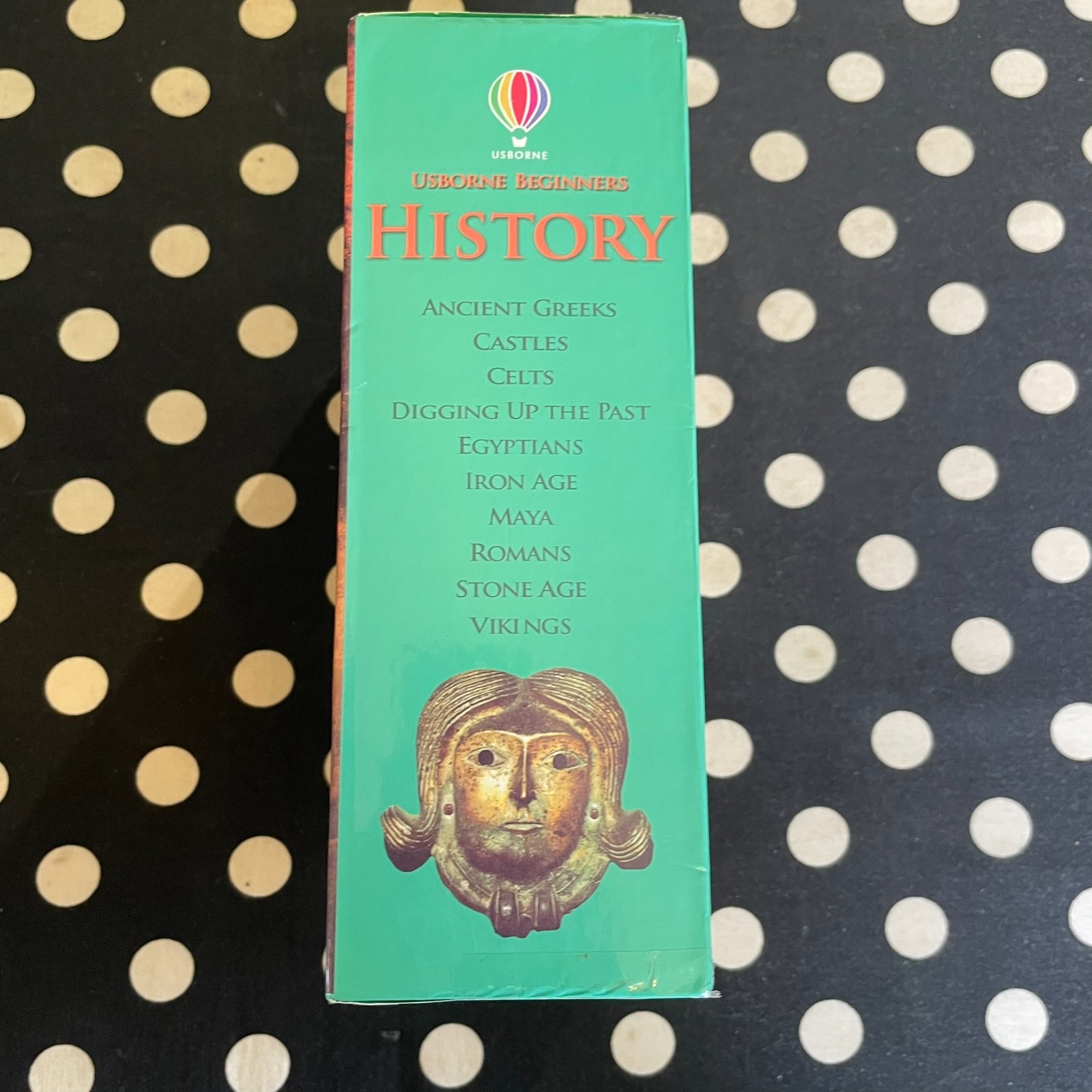 Usborne Beginners History 10-Volume Hardcover Box Set CELTS VIKINGS EGYPTIANS