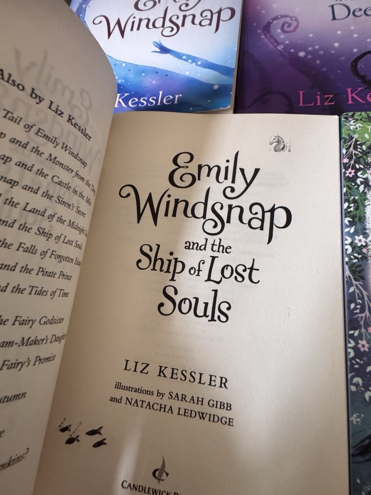 Complete Emily Windsnap Series Books 1-9 Liz Kessler Paperback Lot Candlewick