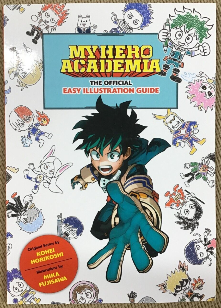 My Hero Academia: The Official Easy Illustration Guide – by Kohei Horikoshi NEW