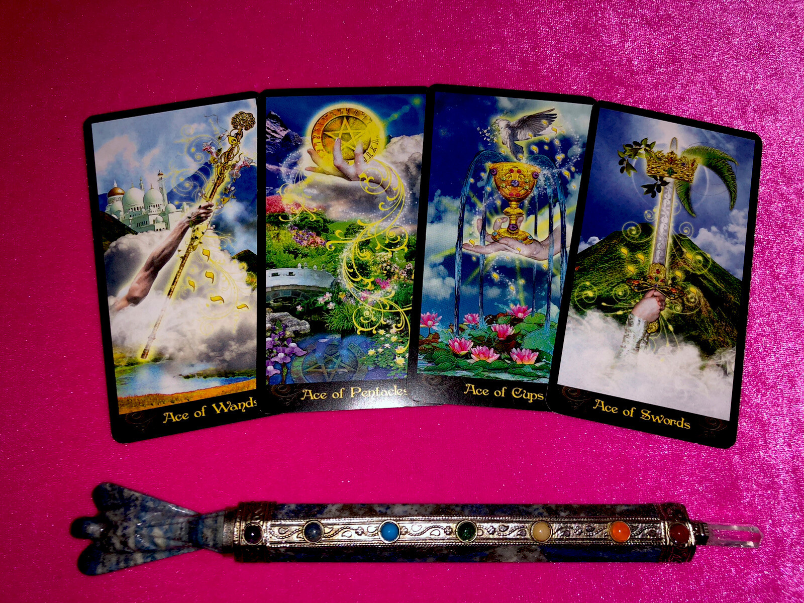 Tarot Illuminati Deck by Erik C. Dunne and Kim Huggens (2017, Cards,Flash Cards)