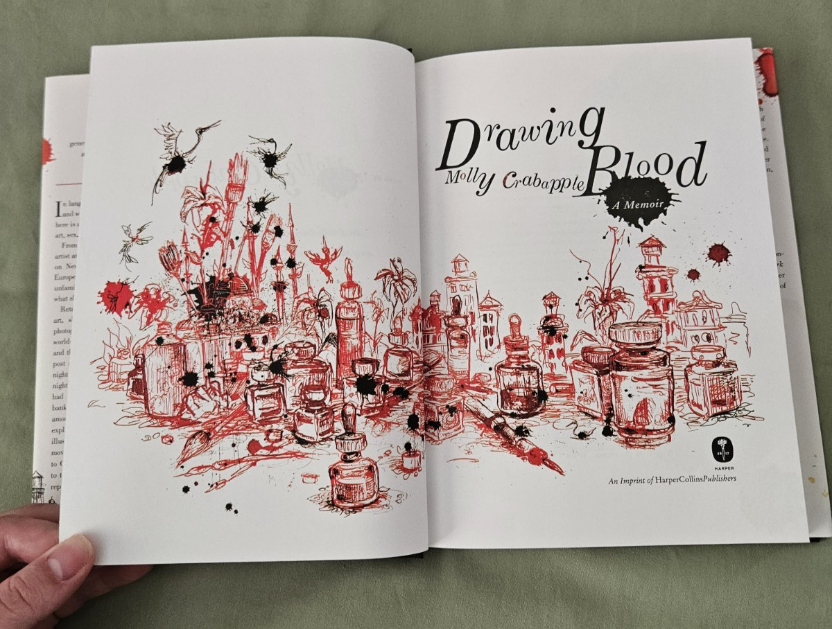 Drawing Blood – Hardcover By Crabapple, Molly – Memoir Autobiography
