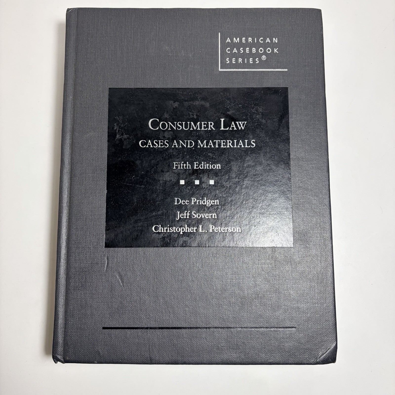 American Casebook Series Consumer Law Cases and Materials 5th Edition Good