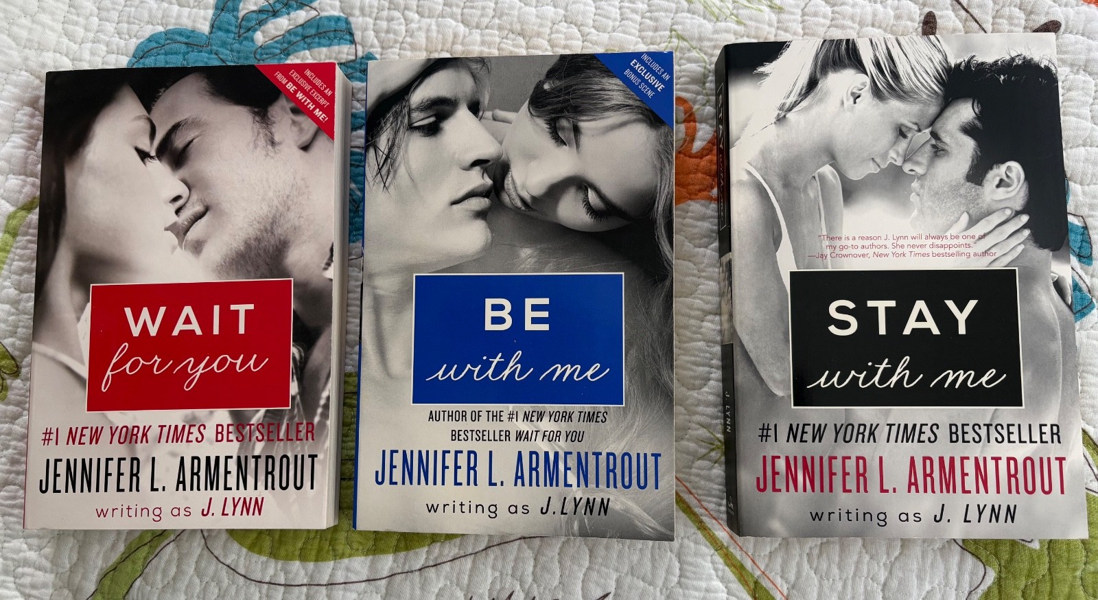 Jennifer Armentrout/J Lynn Romance Paperback Books, 1,2 & 3, Wait for You SER.!