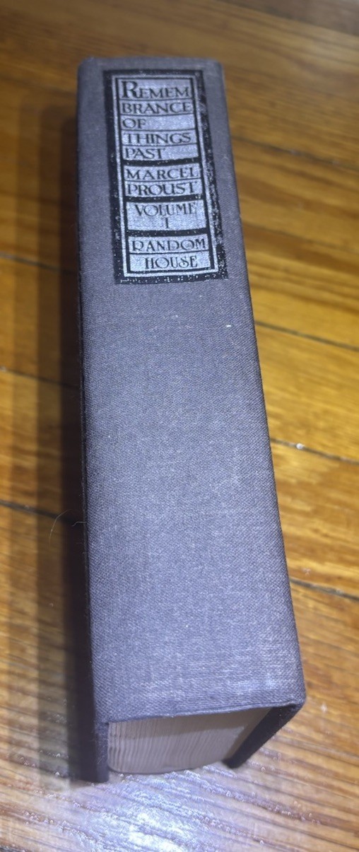 Remembrance of Things Past by Marcel Proust Three Volume Hardcover Set in Case