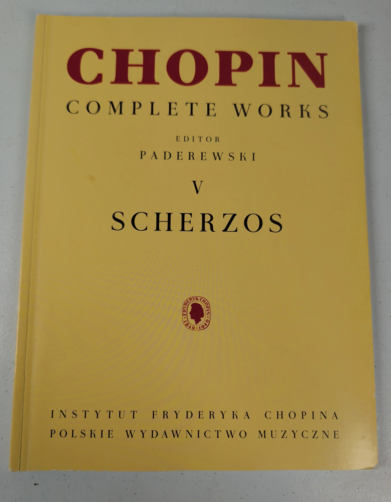 Scherzos Chopin Complete Works Vol. V by Ignacy Jan Paderewski 2020 Paperback