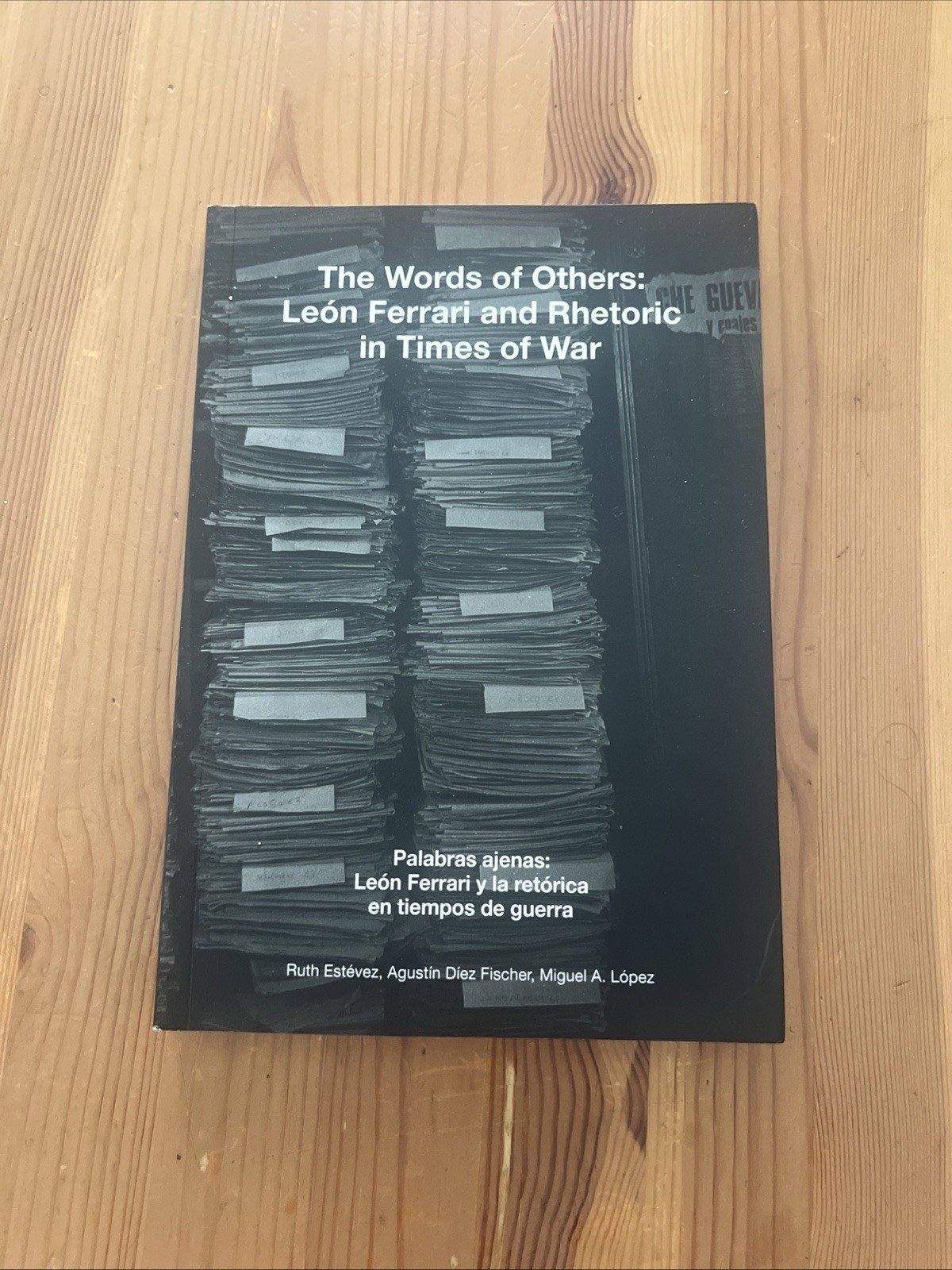 León Ferrari Words of Others Art Book Bilingual Sp + Eng War Rhetoric Softcover