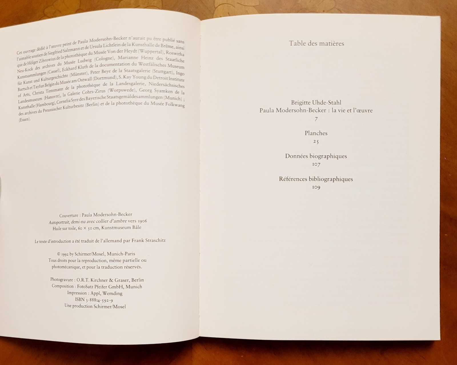 Paula Modersohn-Becker, Visual Library, 1992, German, 109 pages, like new.