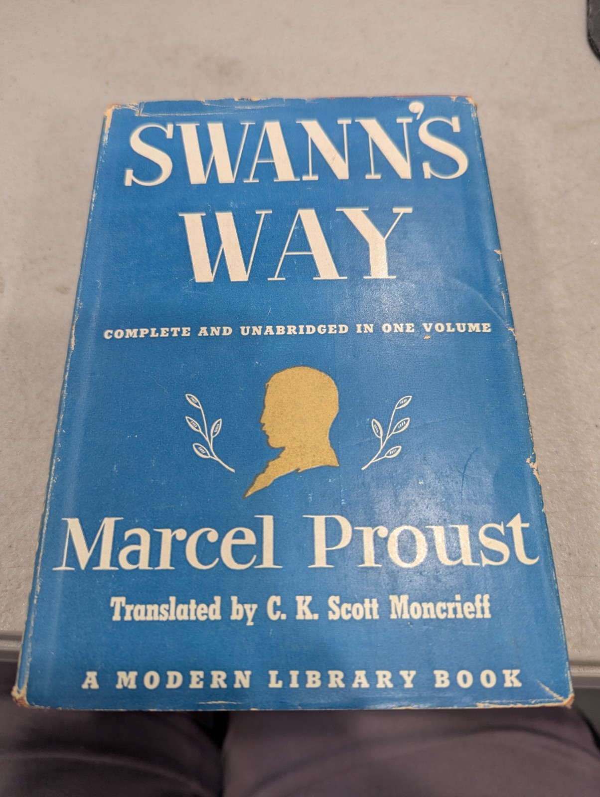 Swann’s Way Proust Modern Library 1928 Edition