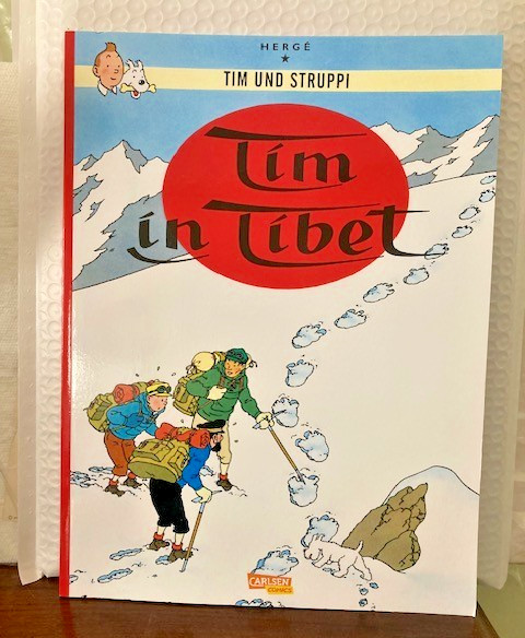 TINTIN German language Tim und Struppi: Tim in Tibet Paperback in 1999