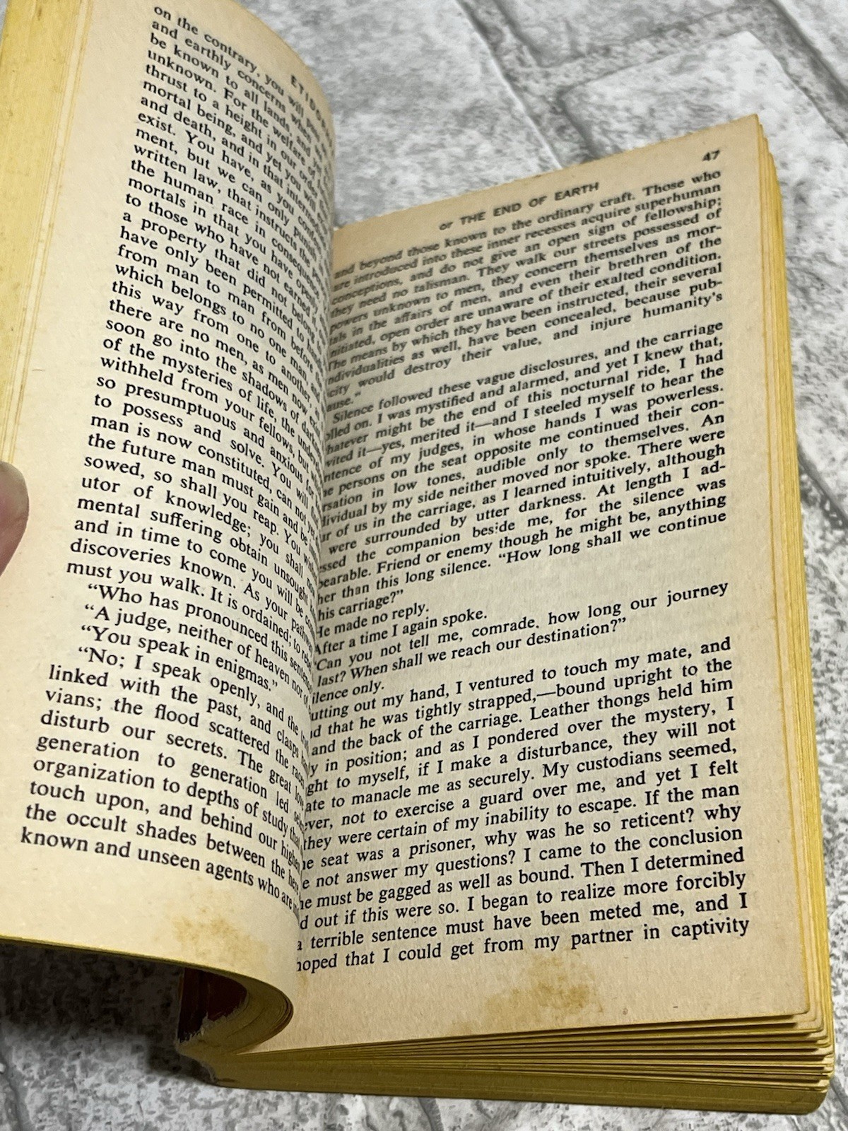 John U. Lloyd: Etidorpha, or The End of Earth Pbk 1976- RARE