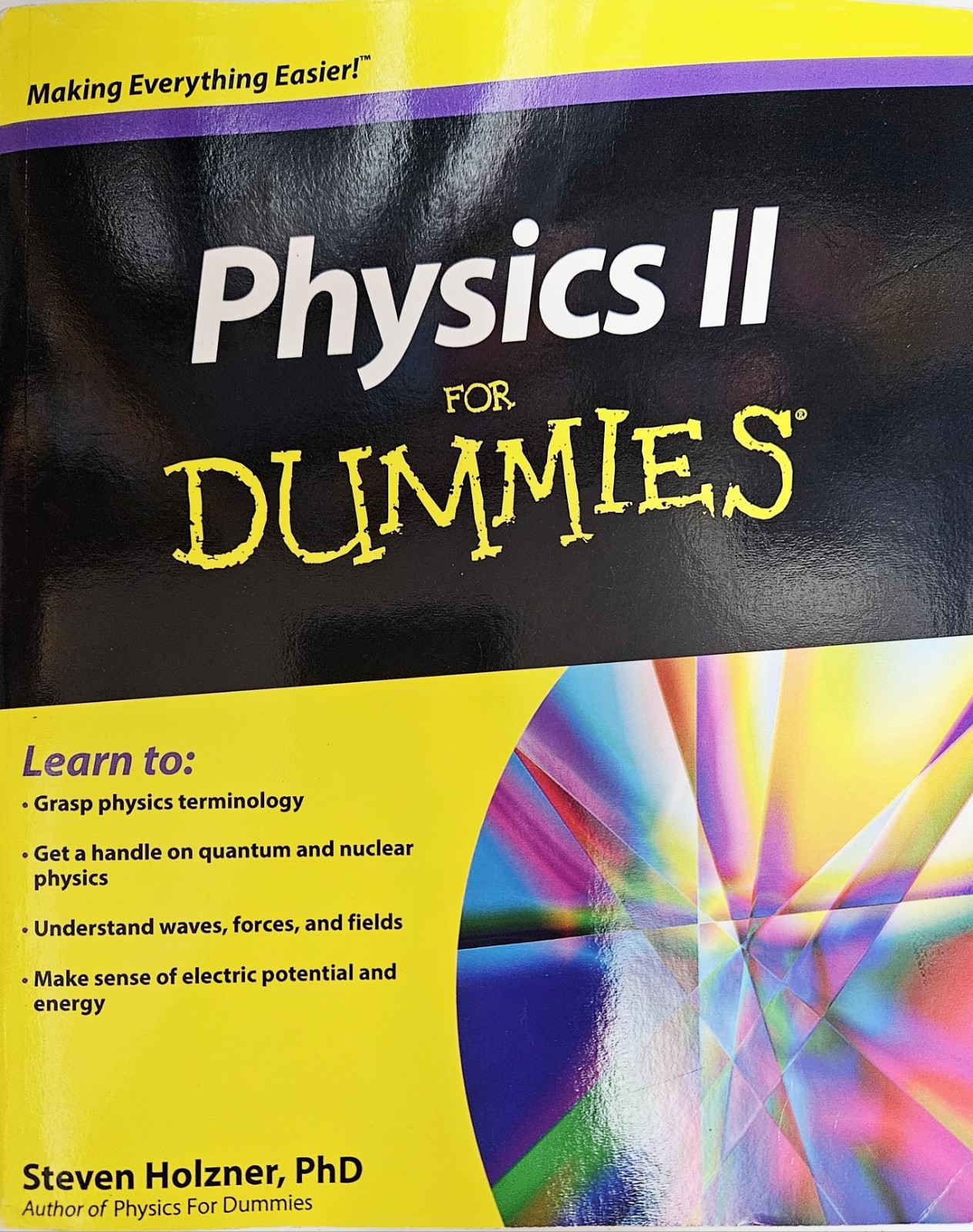Physics II for Dummies by Steven Holzner 2010 Paperback New