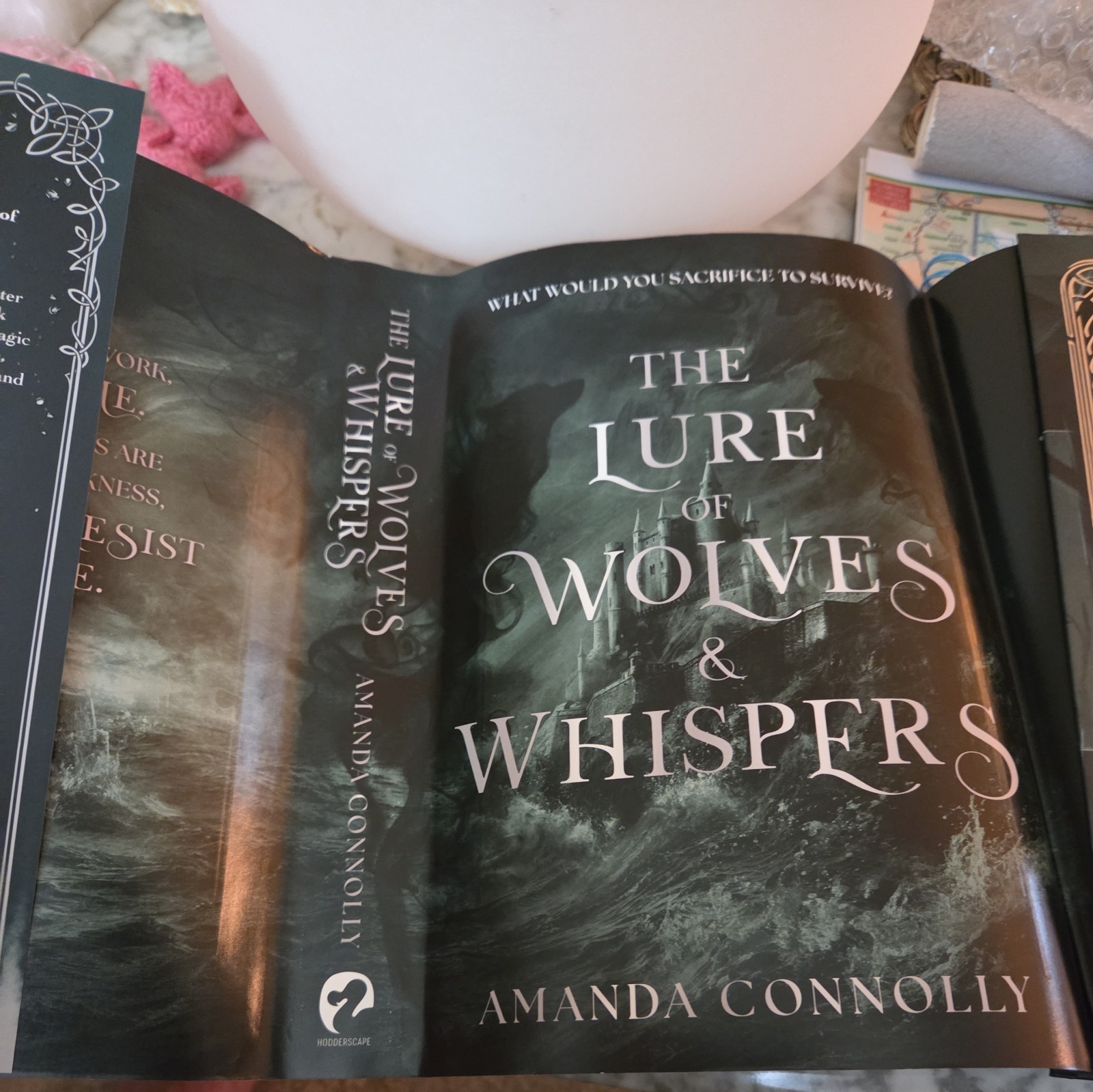 Fairyloot The Lure of Wolves and Whispers by Amanda Connolly Special Edition
