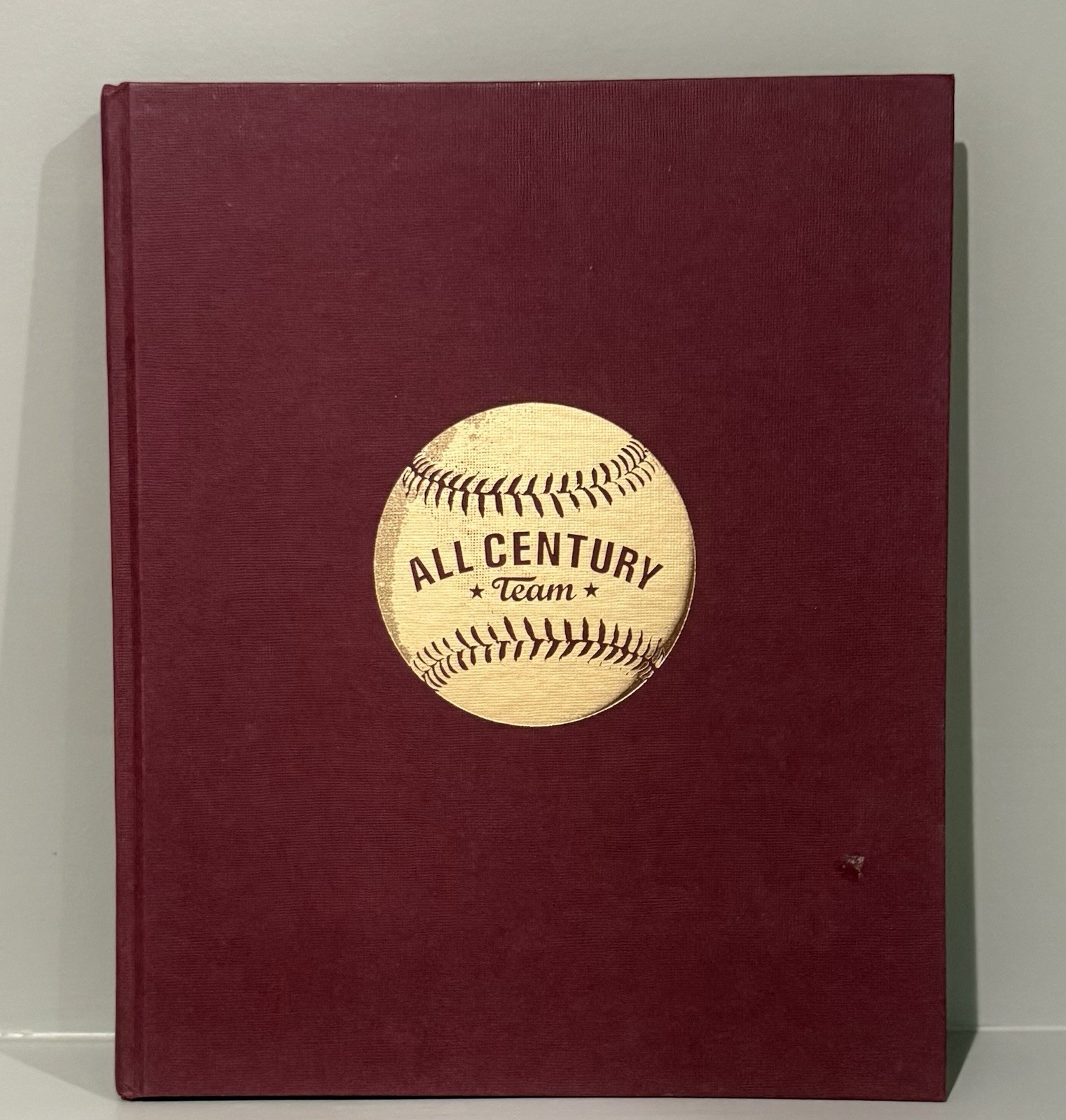 ALL CENTURY BASEBALL TEAM, by VANCIL 1999 Oversized Book 215 Pages Hardcover