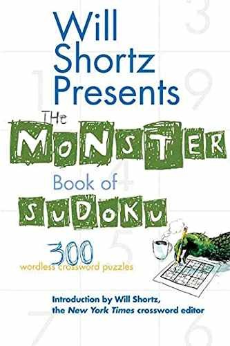 Will Shortz Presents The Monster Book of – Paperback, by Shortz Will – Very Good
