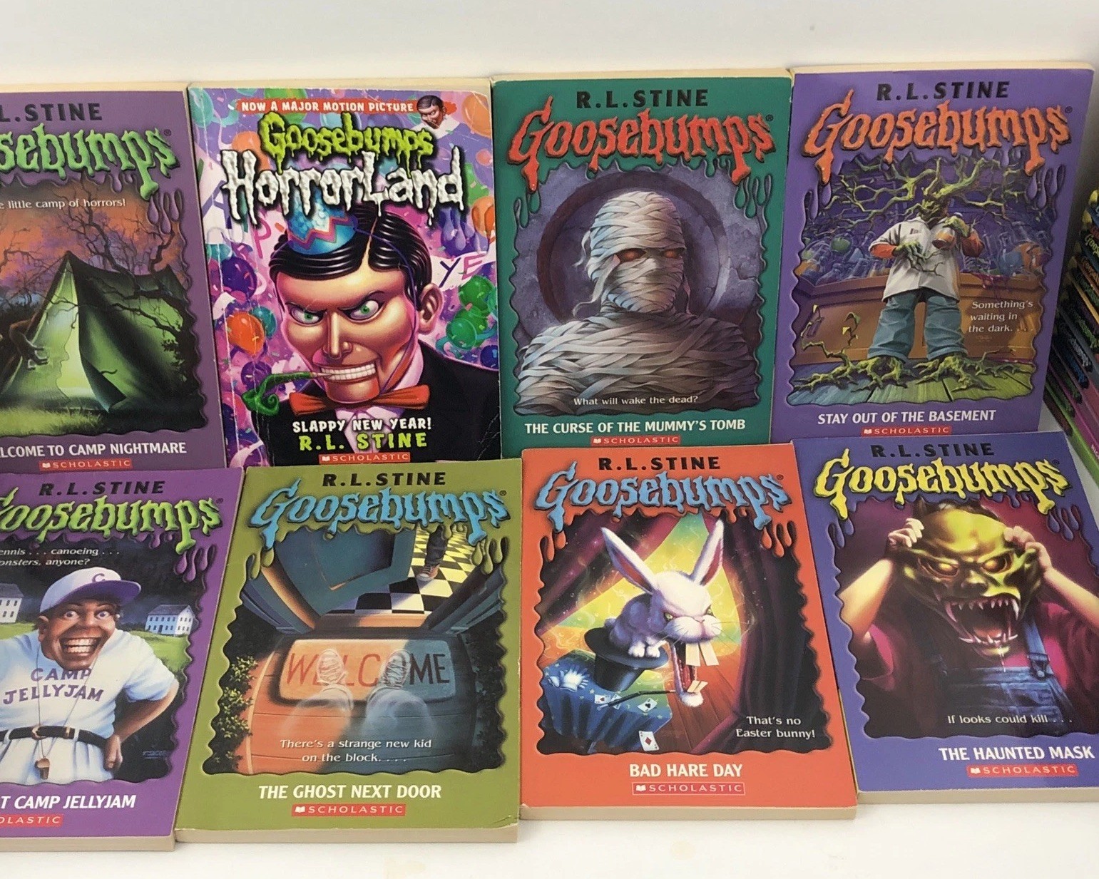 Vintage Goosebumps Books Lot Of 48 R.L. Stine Rare 90s