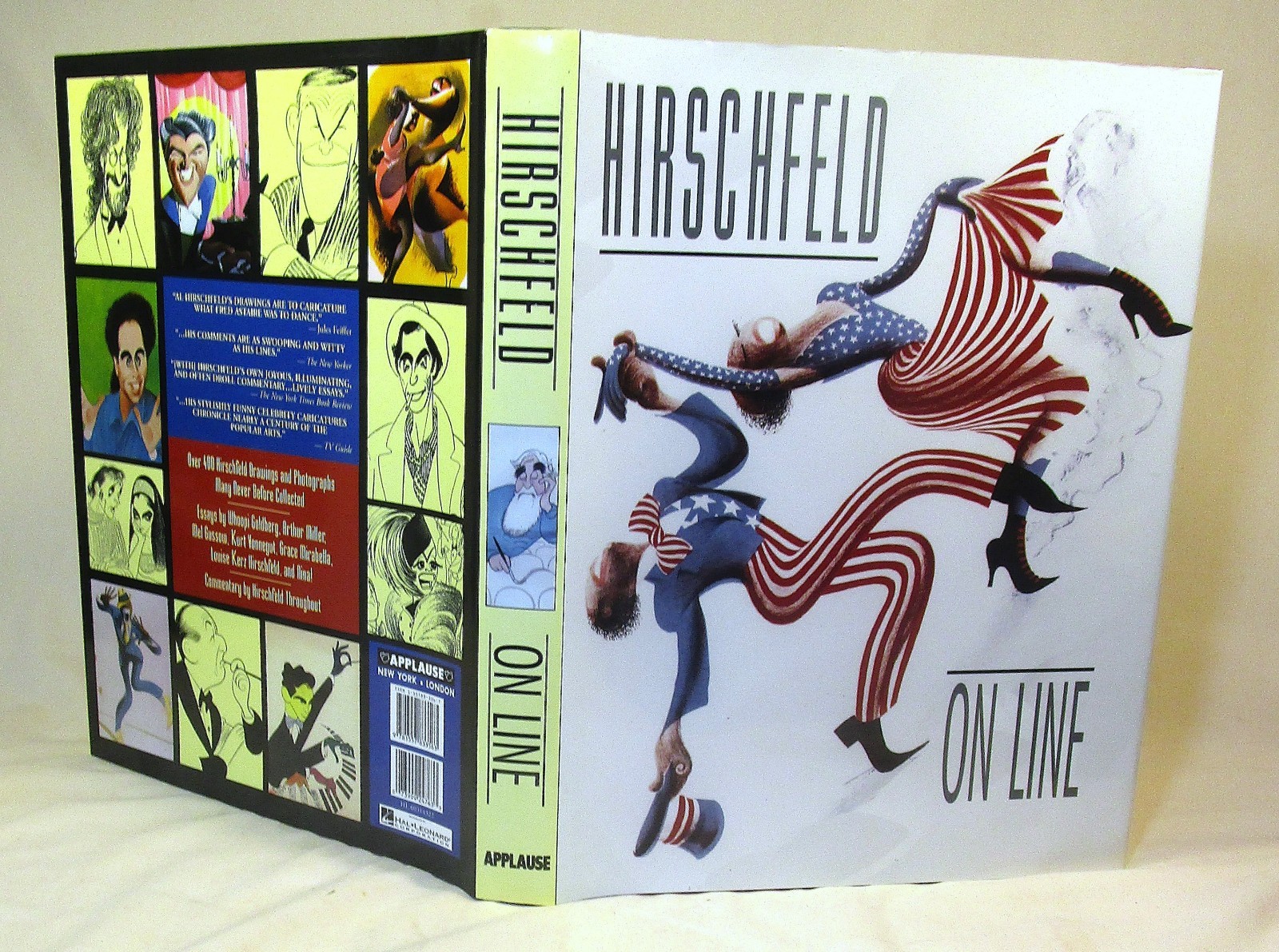 Hirschfeld On Line by Al Hirschfeld Oversized Art Book 1999