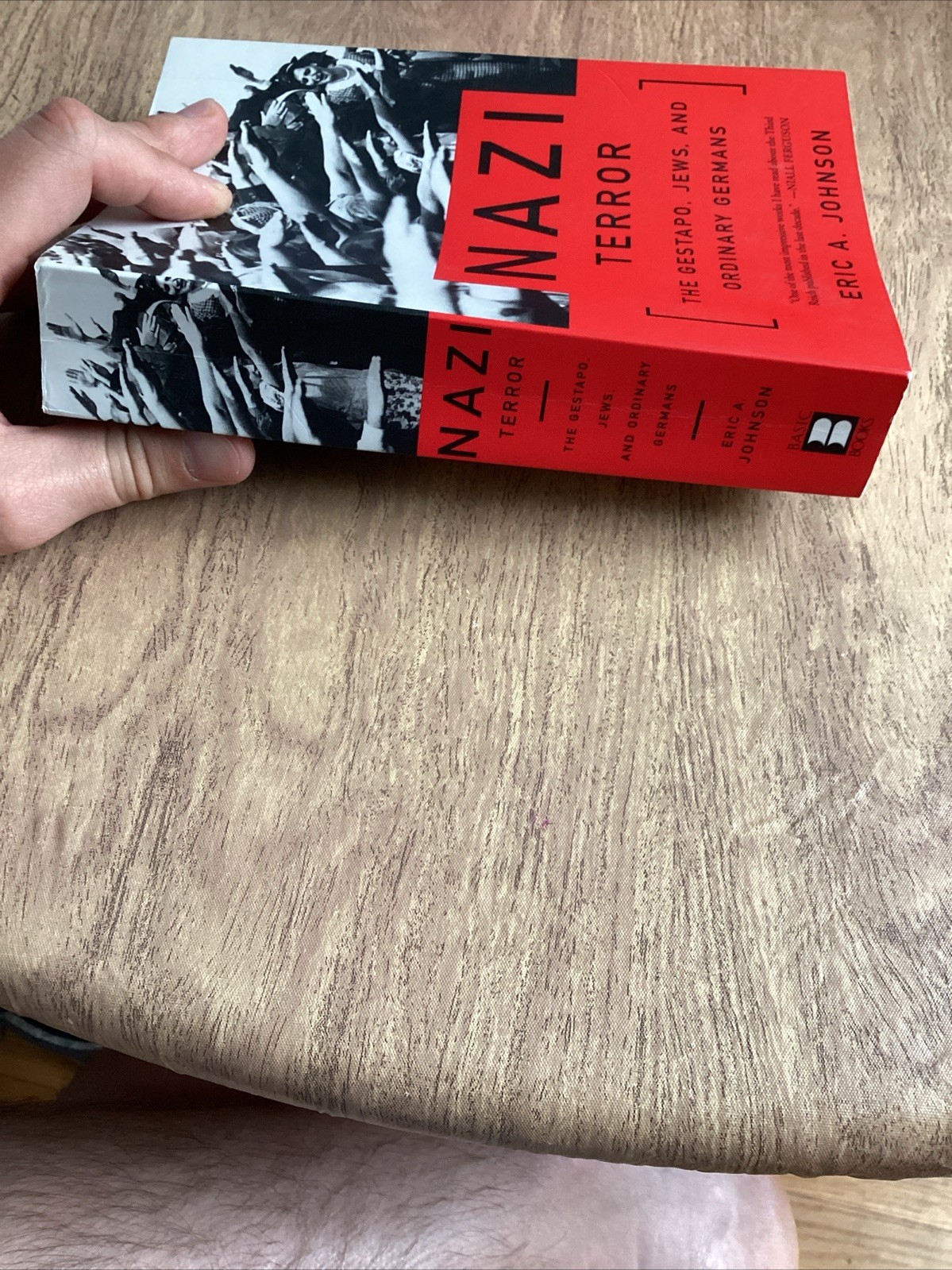 Nazi Terror Eric A. Johnson Paperback Excellent