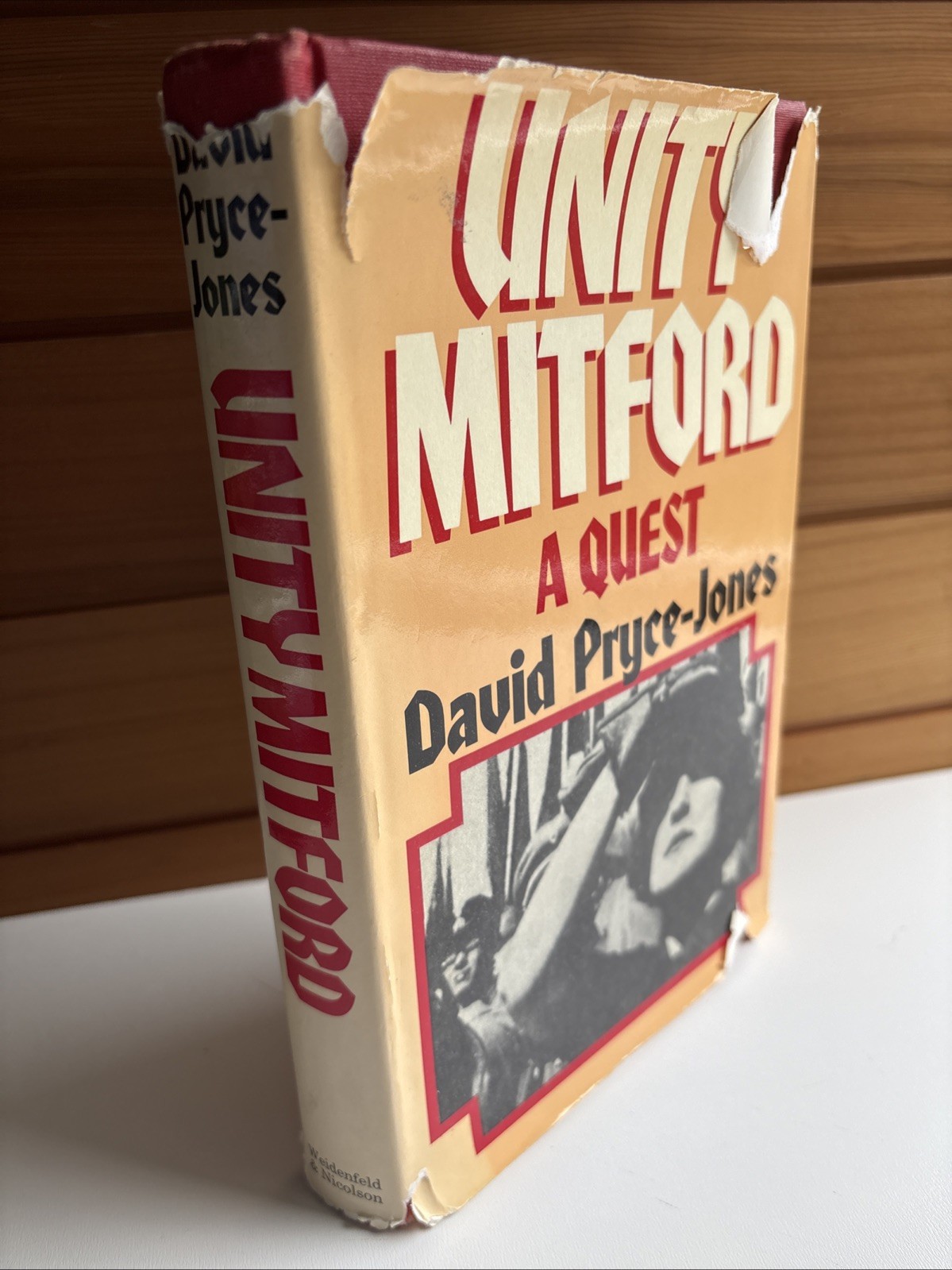 Unity Mitford A Quest by David Pryce Jones – 1977 Hardcover Book – Germany Nazi