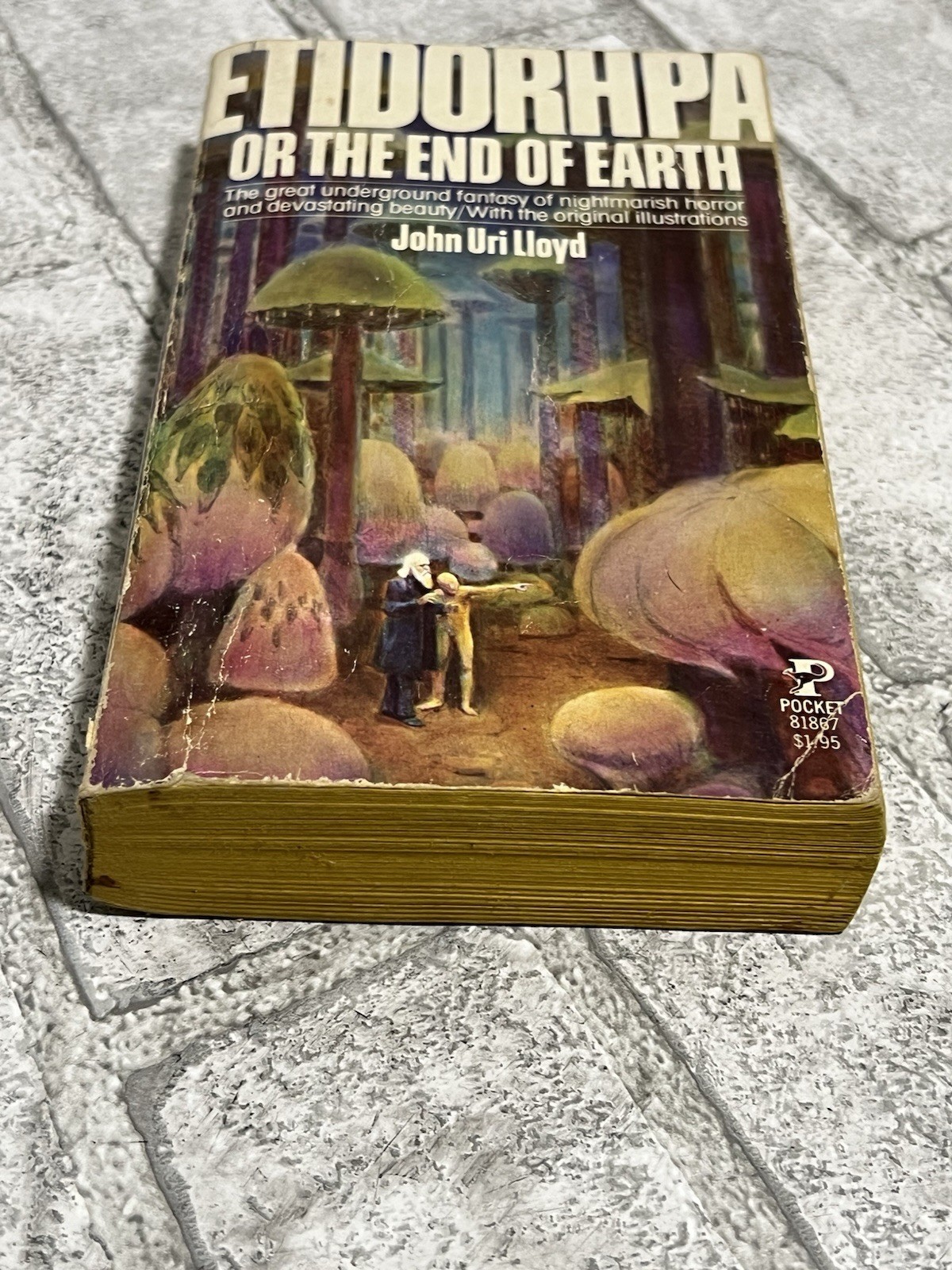 John U. Lloyd: Etidorpha, or The End of Earth Pbk 1976- RARE