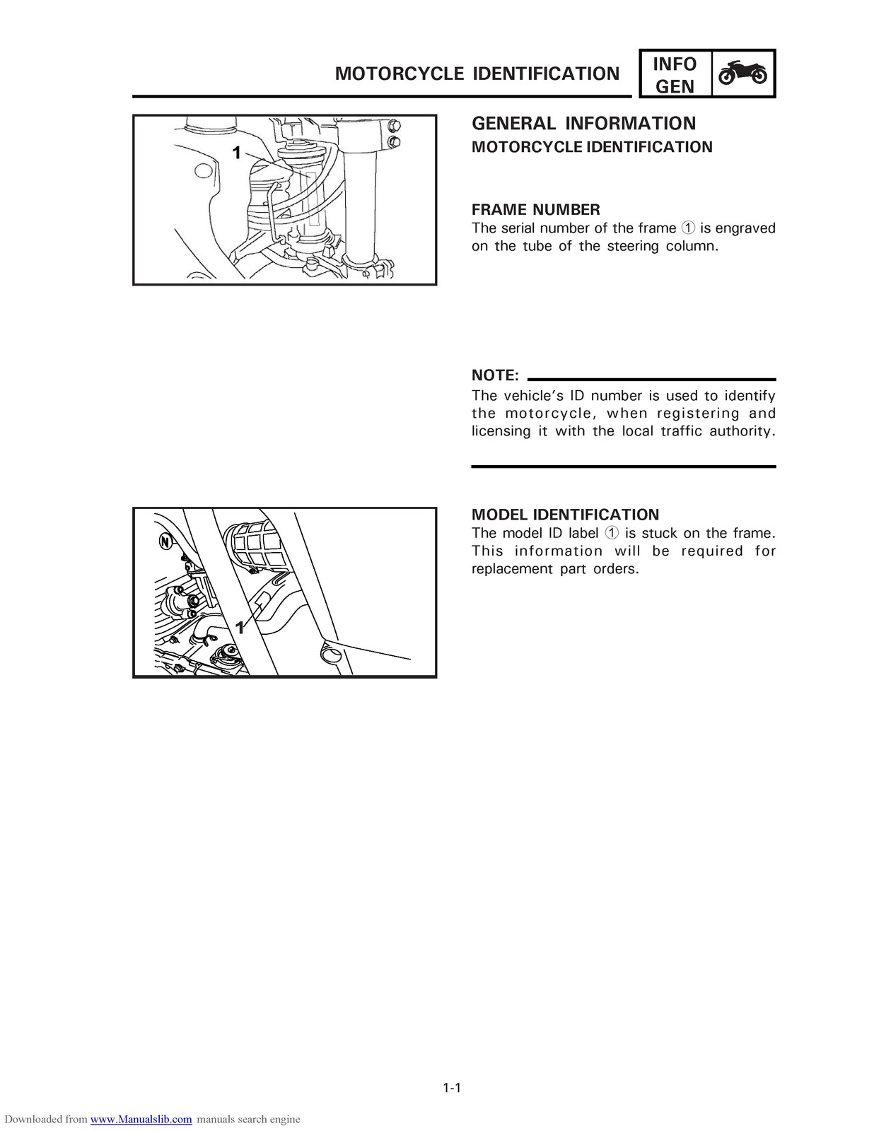 YAMAHA TTR230 Motorcycle Service Manual 2005 – STEEL WIRE BOUND – TOUGH COVERS