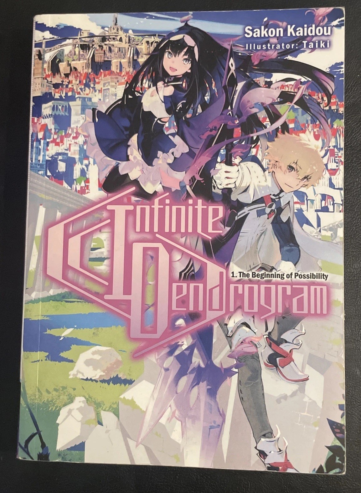 INFINITE DENDROGRAM LIGHT NOVEL SC VOL 1 – 7 J-NOVEL CLUB  (7 Books) *New
