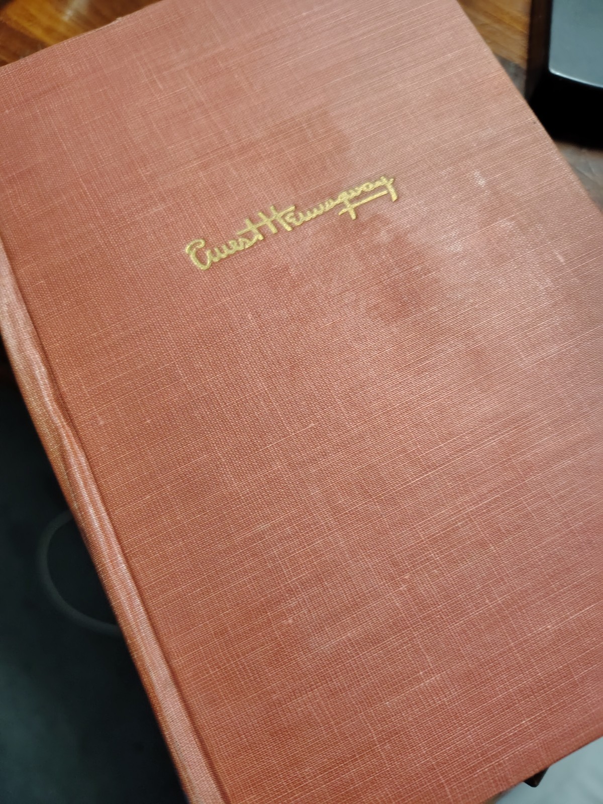 Ernest Hemingway Hardcover Fiction Book by Ernest Hemingway, English