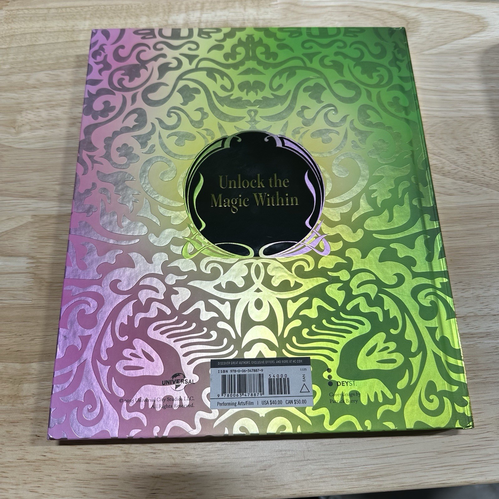 WICKED: THE OFFICIAL VISUAL COMPANION (Hardcover) Target Exclusive