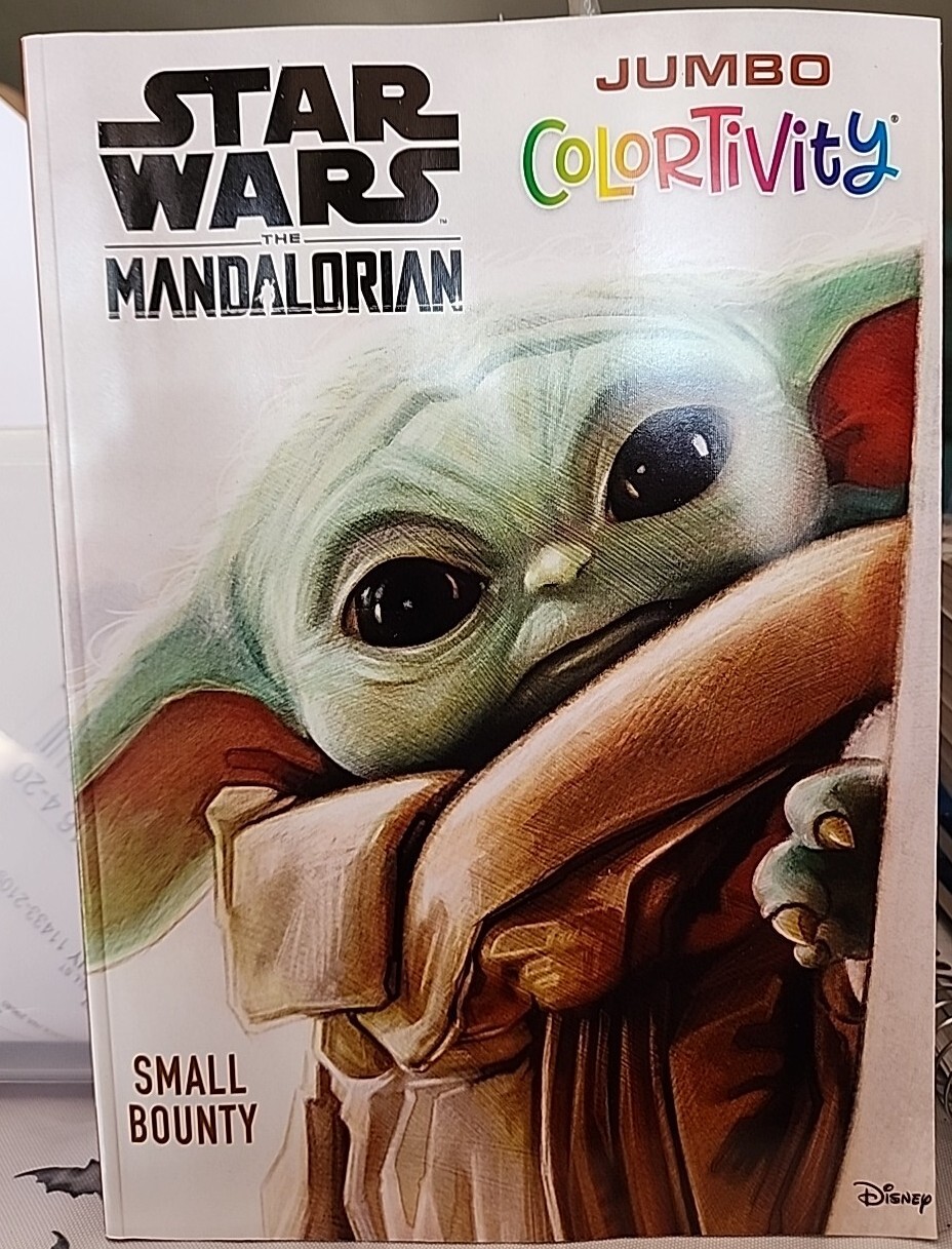 STAR WARS THE MANDALORIAN JUMBO COLORTIVITY BOOK 190 Pages