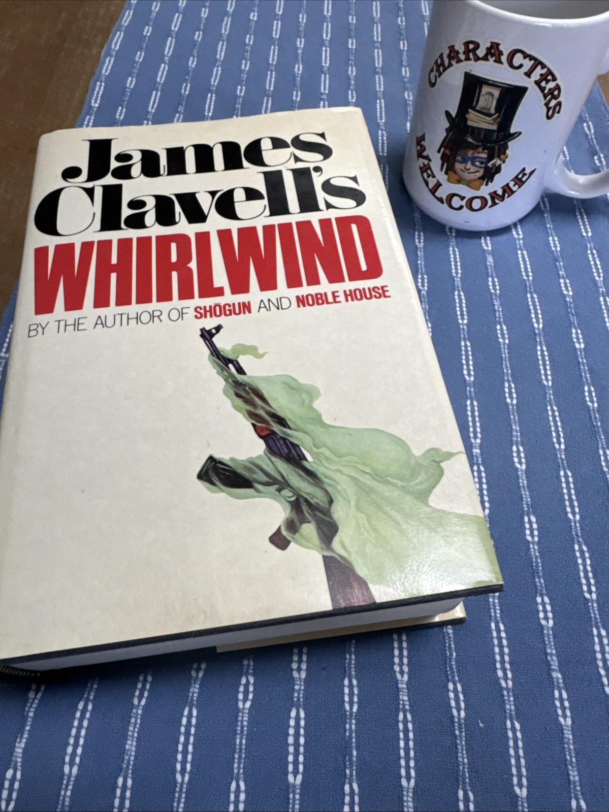 Whirlwind – By James Clavell – Hardcover Book – First Edition /1st Run