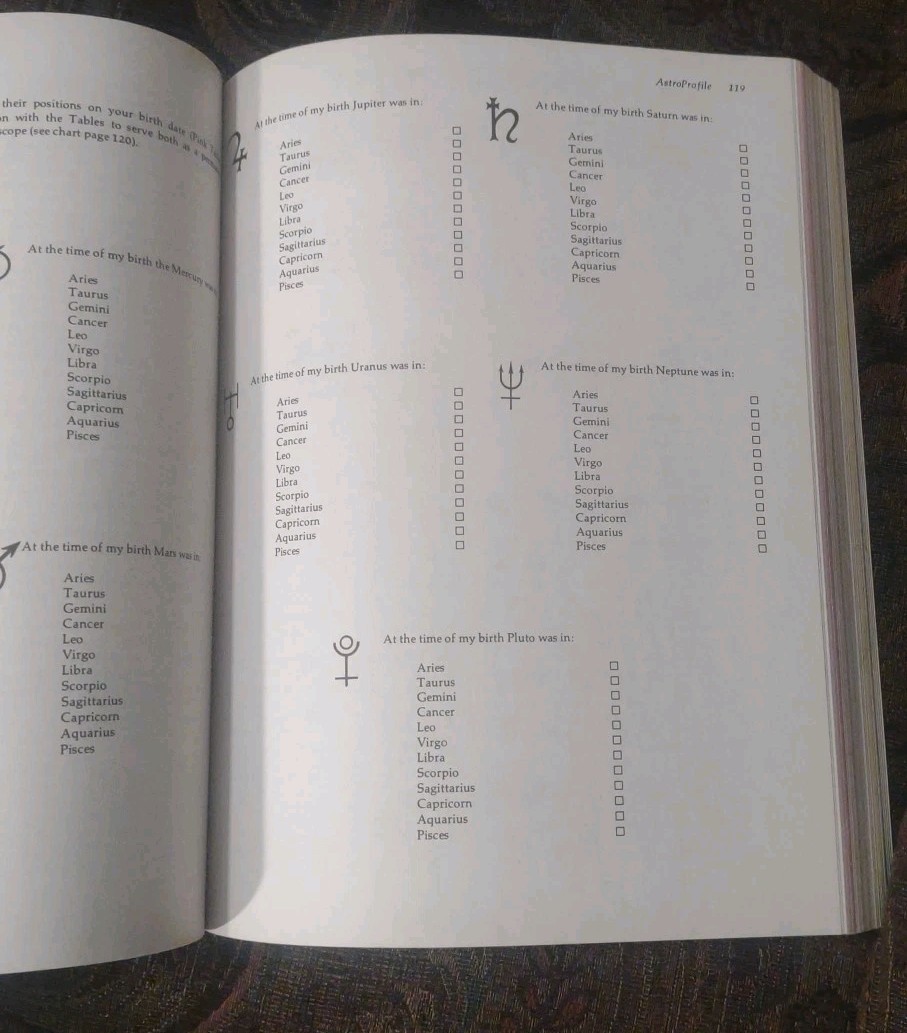 Vintage 1976 Leo AstroAnalysis Horoscope Book Grosset & Dunlap 360 Pages