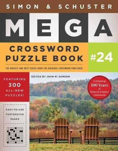 John M. Samson Simon & Schuster Mega Crossword Puzzle Book #24 (Paperback)