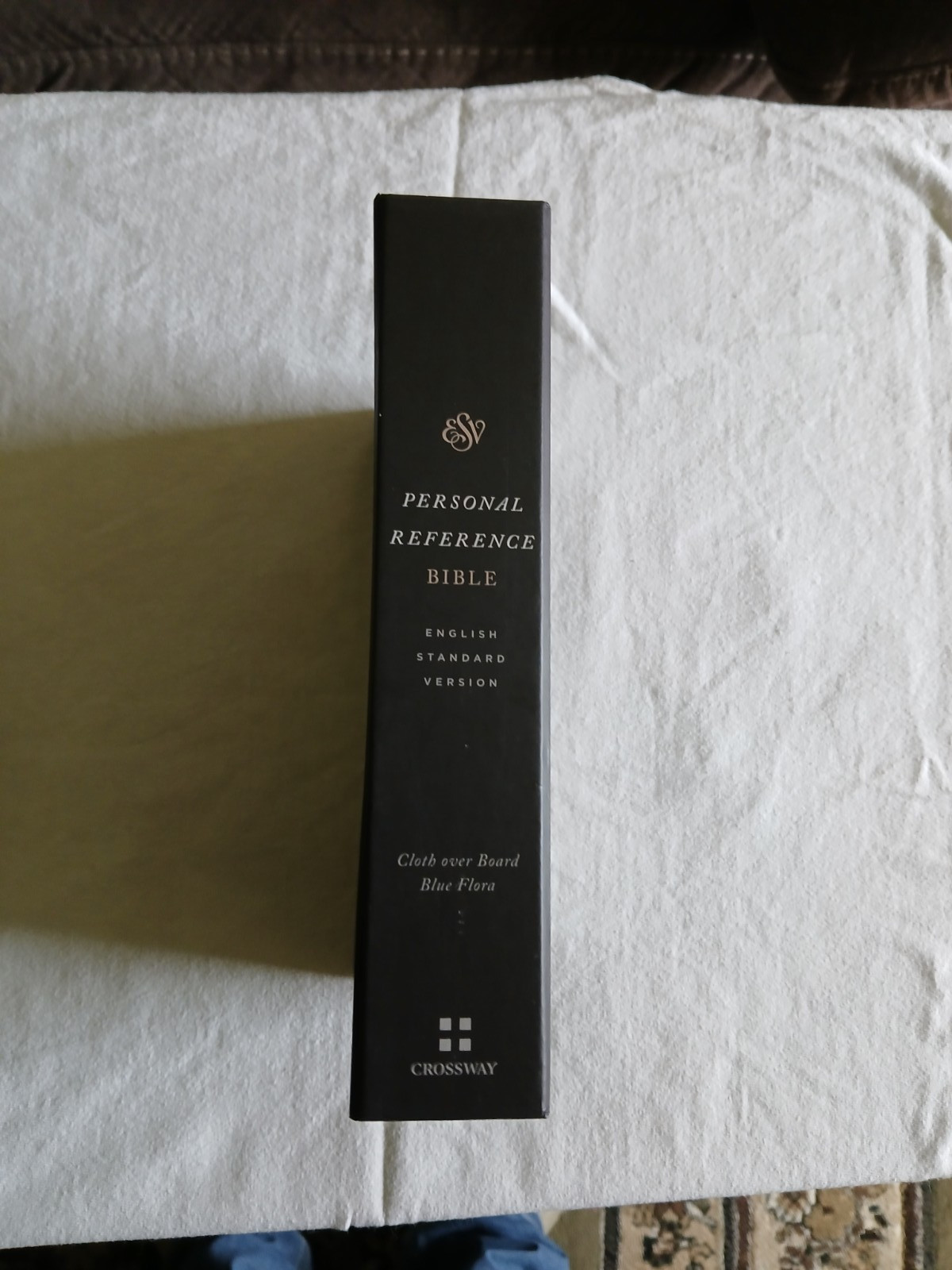 ESV Personal Reference Bible (Cloth over Board, Blue Flora) by Not Available…