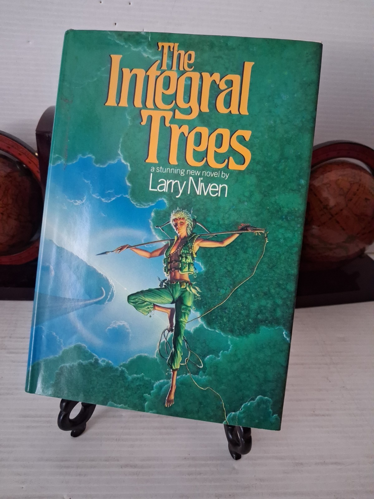 SIGNED The Integral Trees By Larry Niven Hardcover Book First Edition 1984