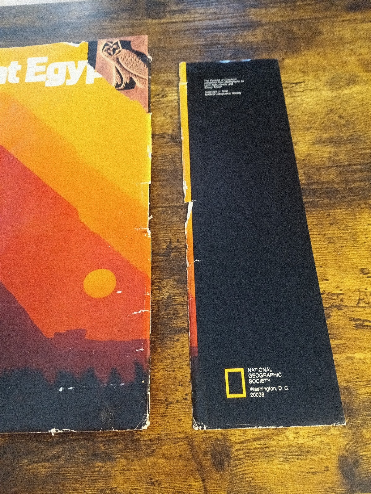 Ancient Egypt: Discovering Its Splendors National Geographic 1978 1st Ed…