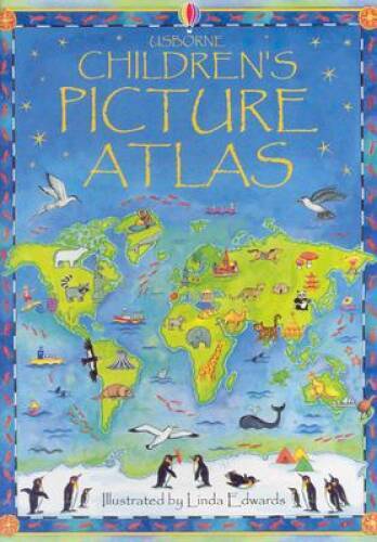 Children’s Picture Atlas – Hardcover By Brocklehurst, Ruth – VERY GOOD