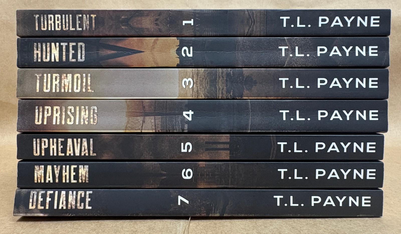 1-7 Days Of Want Series paperback by T.L. Payne Set