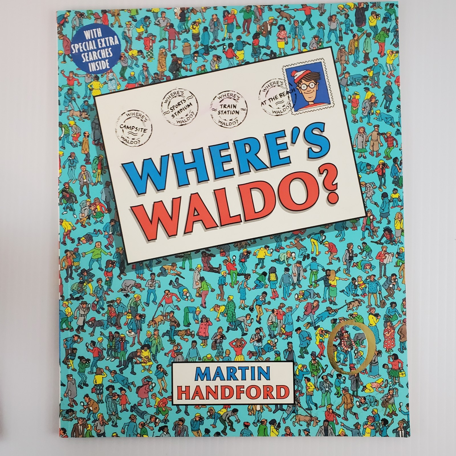 Lot of 4 Where’s Waldo Search Books & Coloring Book by Martin Handford (Unused)