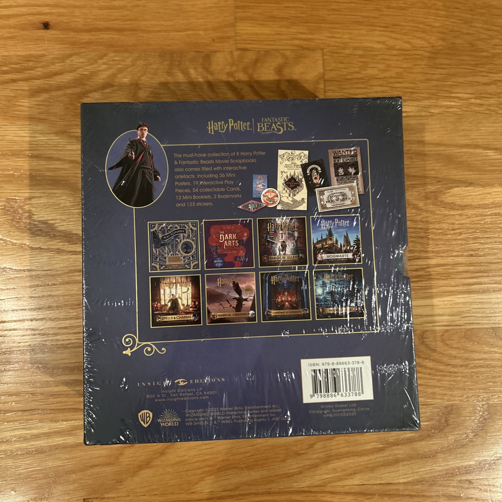 Harry Potter & Fantastic Beasts Movie Scrapbook 8 Book Collection Box Set NEW