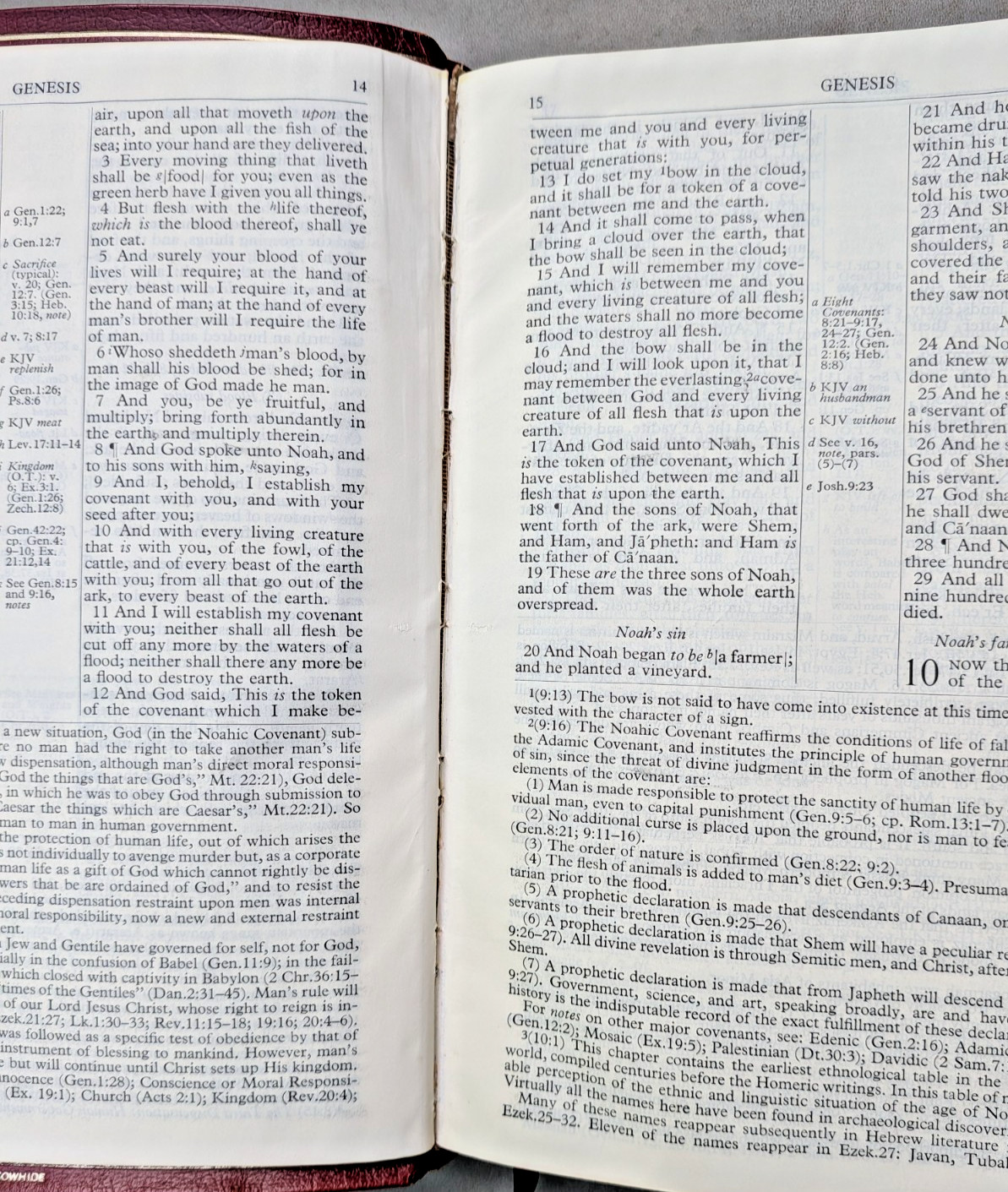 NEW SCOFIELD REFERENCE EDITION Red Cowhide Leather Bible KJV 1969 Oxford